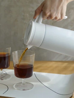 HARIO Double-Walled Thermal Pot (w/ Ceramic Coating) (800ml/27oz) -Hario 145fee37 79da 44cf a507 85f77c4e81f7