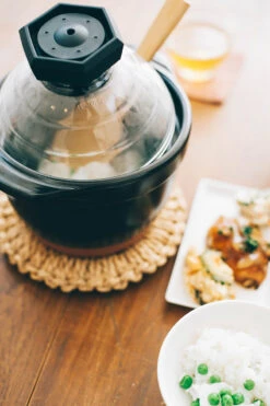 "GohanGama" Glass Lid Rice Cooker -Hario 20200213 TAR 9120