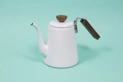 "Bona" Enamel Pour Over Coffee Kettle