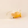 "Wanco" Pet Bowl - Glass Mango Yellow