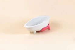 "Wanco" Pet Bowl - Ceramic Cherry Pink