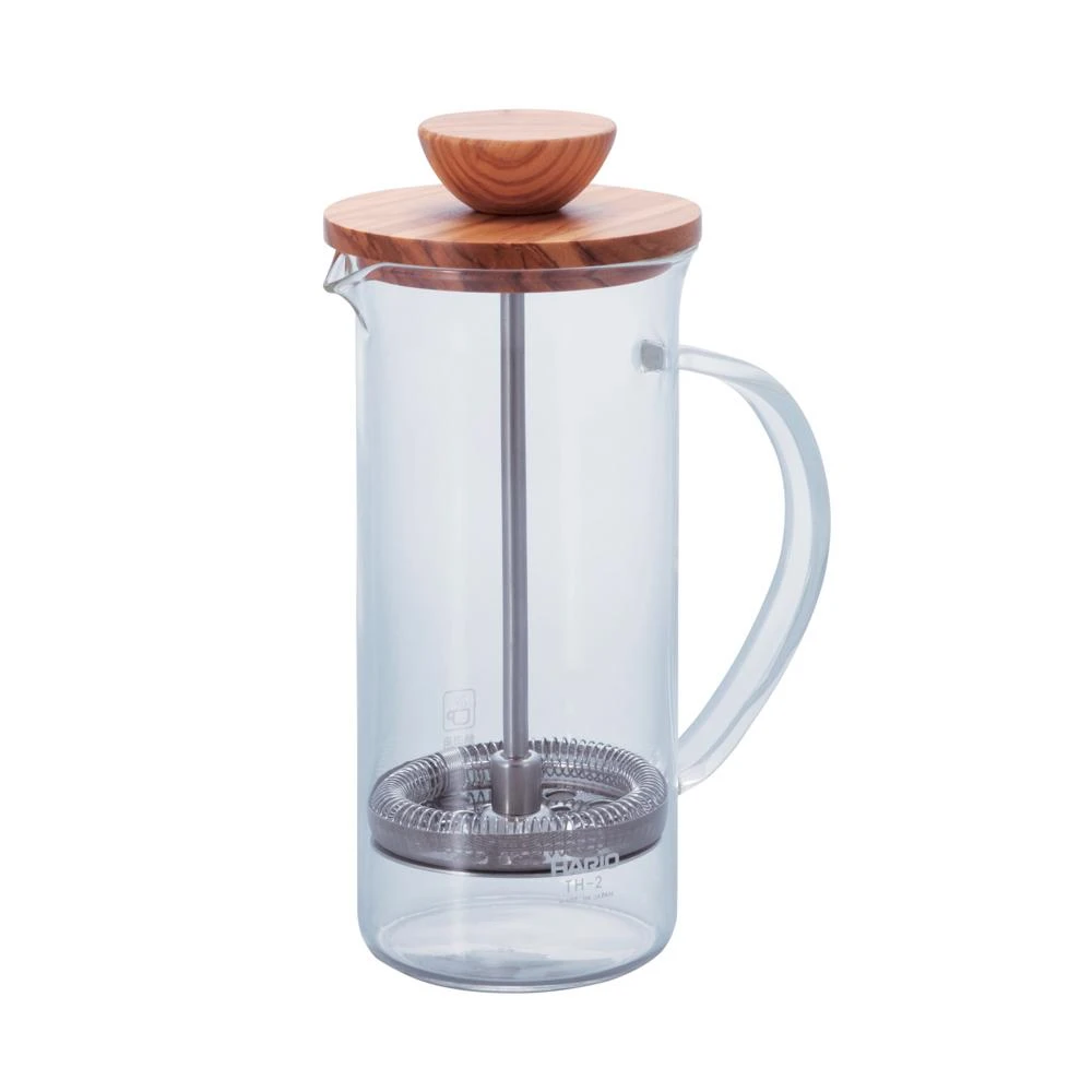 Hario French Press Olive Wood Small 300ml 1 Hario French Press Olive Wood Small 300ml