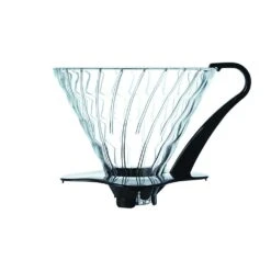 Hario V60 Glass Coffee Dripper Black - Size 03