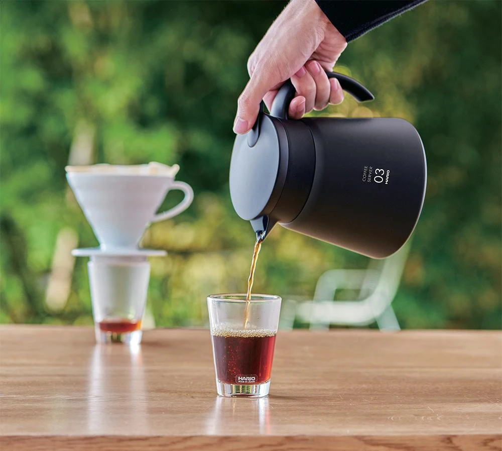 Hario Heat Resistant Server 3 Cup (Black) 750ml 2 Hario Heat Resistant Server 3 Cup (Black) 750ml - Image 2