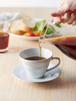 HARIO Heatproof Coffee Decanter (400ml/13.53oz) -Hario hario hcd 2t heatproof decanter 400ml pouring