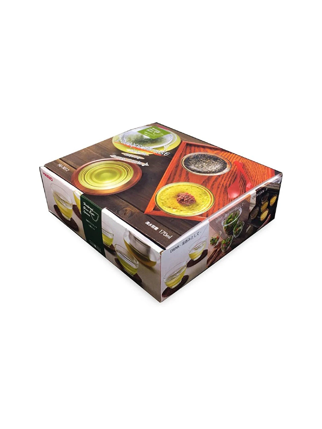 HARIO Heatproof Yunomi Glass (170ml/5.7oz) (5-Pack) 2 HARIO Heatproof Yunomi Glass (170ml/5.7oz) (5-Pack) - Image 2