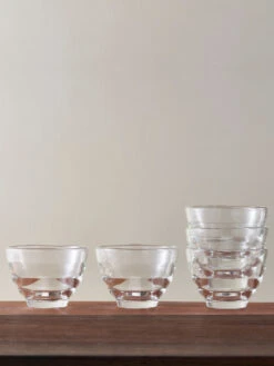 HARIO Heatproof Yunomi Glass (170ml/5.7oz) (5-Pack) 17 HARIO Heatproof Yunomi Glass (170ml/5.7oz) (5-Pack) -Hario hario hu 3012 yunomi glass 170ml 5 pack table