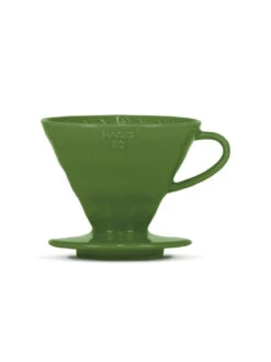 HARIO V60-02 Dripper (Ceramic) -Hario hario v60 02 ceramic dripper dark green