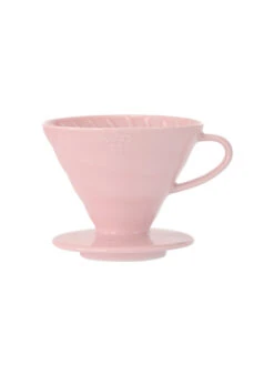 HARIO V60-02 Dripper (Ceramic) -Hario hario v60 02 ceramic dripper pink