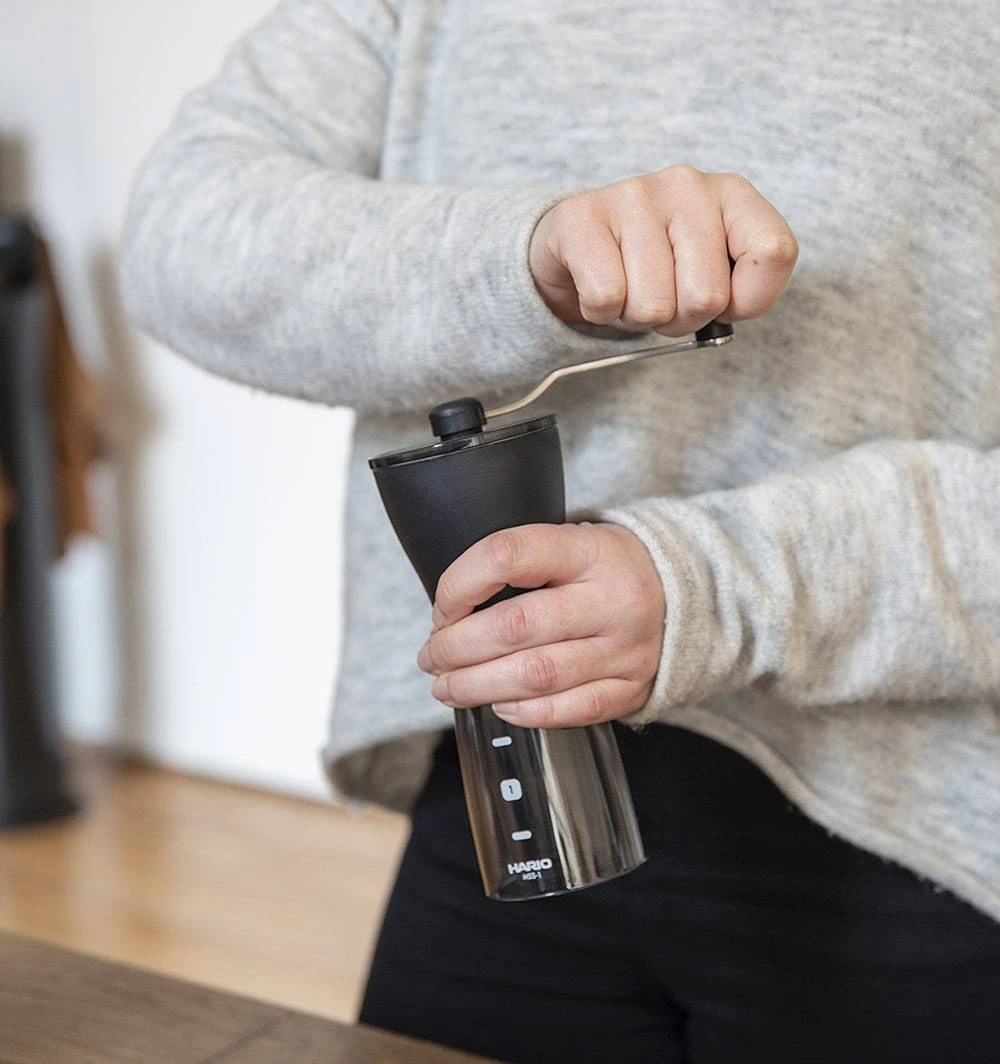 Hario Mini Mill PLUS Ceramic Coffee Grinder 4 Hario Mini Mill PLUS Ceramic Coffee Grinder - Image 4